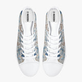 Crake High Top Butterflies laced custom prints canvas shoes at RM MYR289