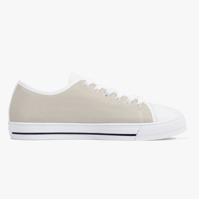 Crake Low Top Pigeon Grey laced low top plain color canvas shoes at RM MYR289