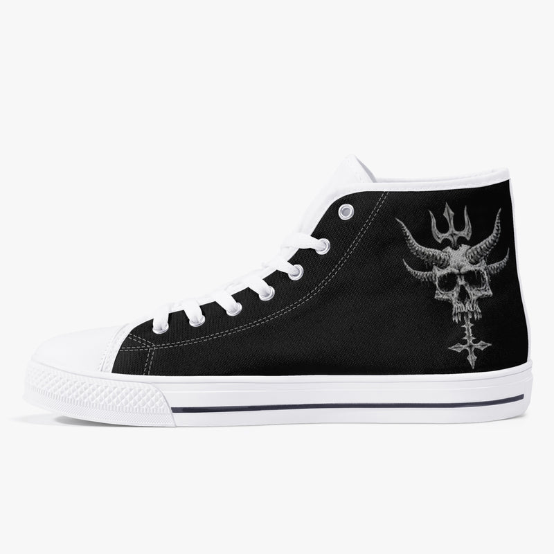 Crake High Top Hades laced custom prints canvas shoes at RM MYR289