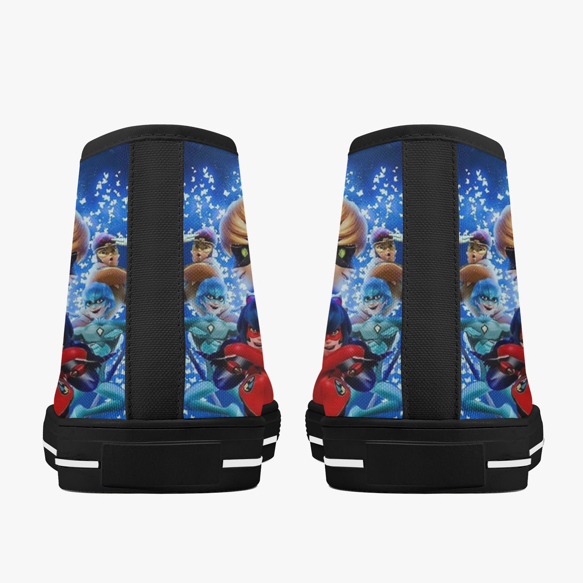 Crake High Top Hokkaigirls laced custom prints canvas shoes