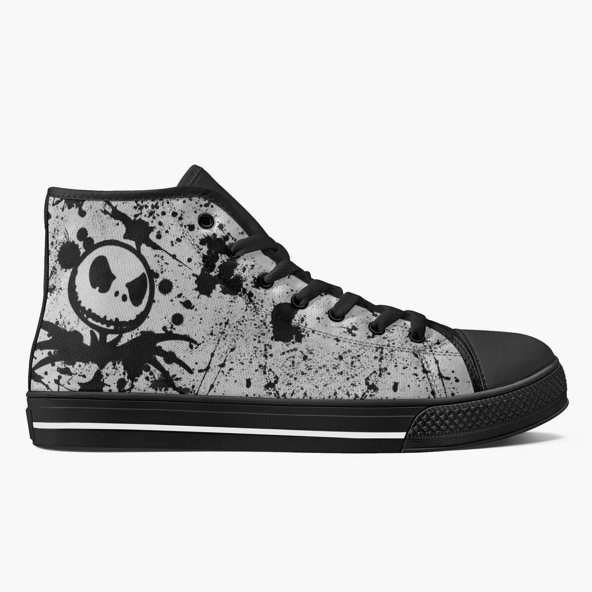 Crake High Top Scarecrow laced custom prints canvas shoes