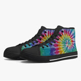 Crake High Top Abstract Water Ink laced custom prints canvas shoes at RM MYR289