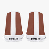 Crake High Top Brunette laced high top plain color canvas shoes at RM MYR289