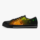 Crake Low Top Faded Guitar laced custom prints canvas shoes at RM MYR289