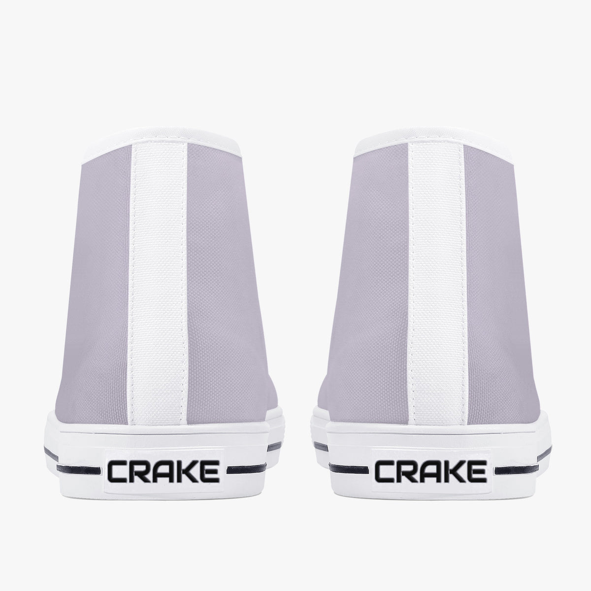 Crake High Top Cloud laced high top plain color canvas shoes