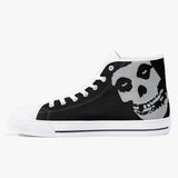 Crake High Top S1000 the Skull laced custom prints canvas shoes at RM MYR289
