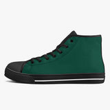 Crake High Top Dark Green laced high top plain color canvas shoes at RM MYR289