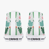 Crake High Top Cactus laced custom prints canvas shoes at RM MYR289
