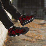 Crake High Top Roses laced custom prints canvas shoes at RM MYR289