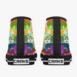 Crake High Top Corgis laced custom prints canvas shoes at RM MYR289