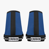Crake High Top Blue laced high top plain color canvas shoes at RM MYR289