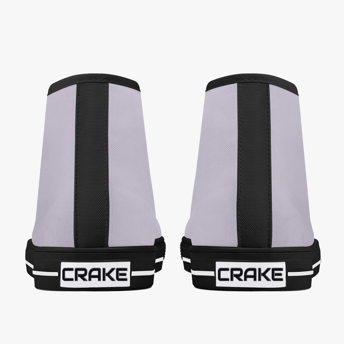 Crake High Top Cloud laced high top plain color canvas shoes