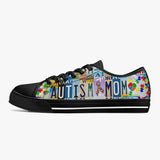 Crake Low Top Autism Mom laced custom prints canvas shoes at RM MYR289