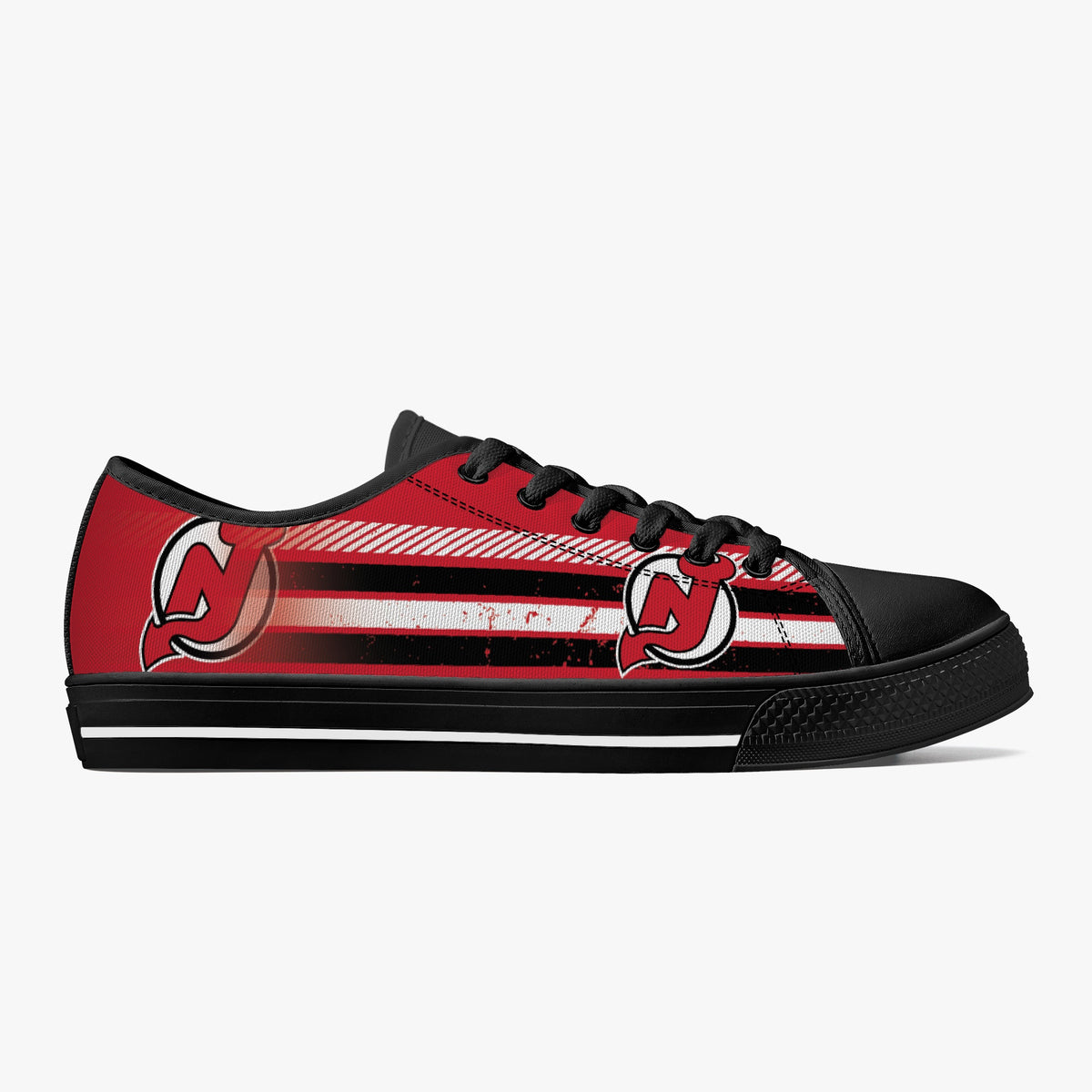 Crake Low Top The Gunnar laced custom prints canvas shoes