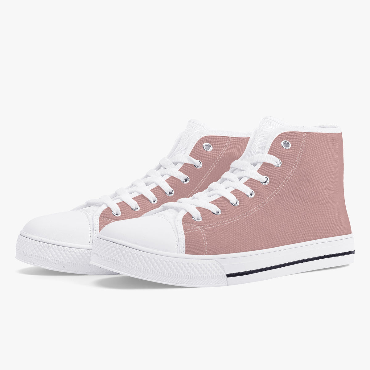 Crake High Top Lips laced custom prints canvas shoes