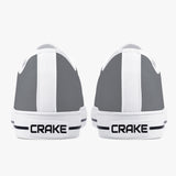 Crake Low Top Grey laced low top plain color canvas shoes at RM MYR289