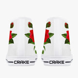 Crake High Top Amya Rose laced custom prints canvas shoes at RM MYR289