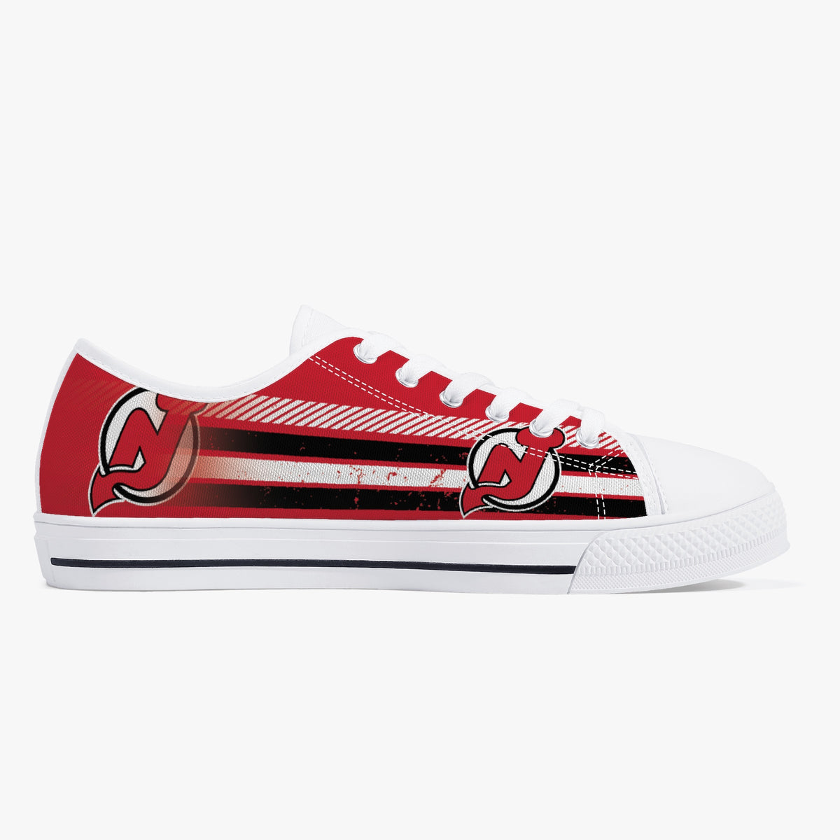 Crake Low Top The Gunnar laced custom prints canvas shoes