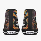 Crake High Top Kiss laced custom prints canvas shoes at RM MYR289