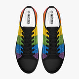 Crake Low Top Rainbow 2 laced custom prints canvas shoes at RM MYR289
