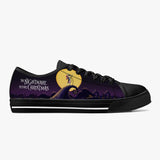 Crake Low Top Nightmare before Christmas laced custom prints canvas shoes at RM MYR289