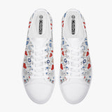 Crake Low Top William Hawks laced custom prints canvas shoes at RM MYR289