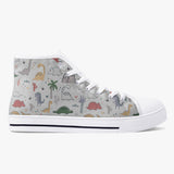 Crake High Top Dinosaurs laced custom prints canvas shoes at RM MYR289