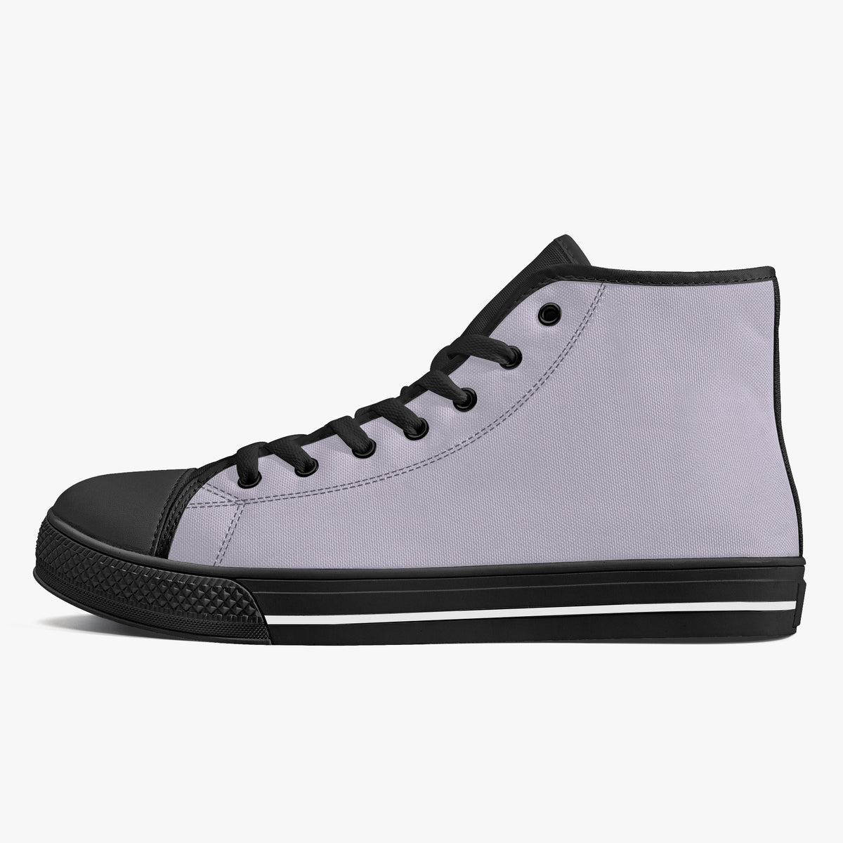 Crake High Top Cloud laced high top plain color canvas shoes