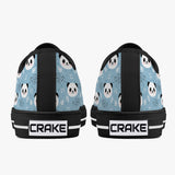 Crake Low Top Panda 2 laced custom prints canvas shoes at RM MYR289