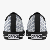 Crake Low Top LA Bull laced custom prints canvas shoes at RM MYR289