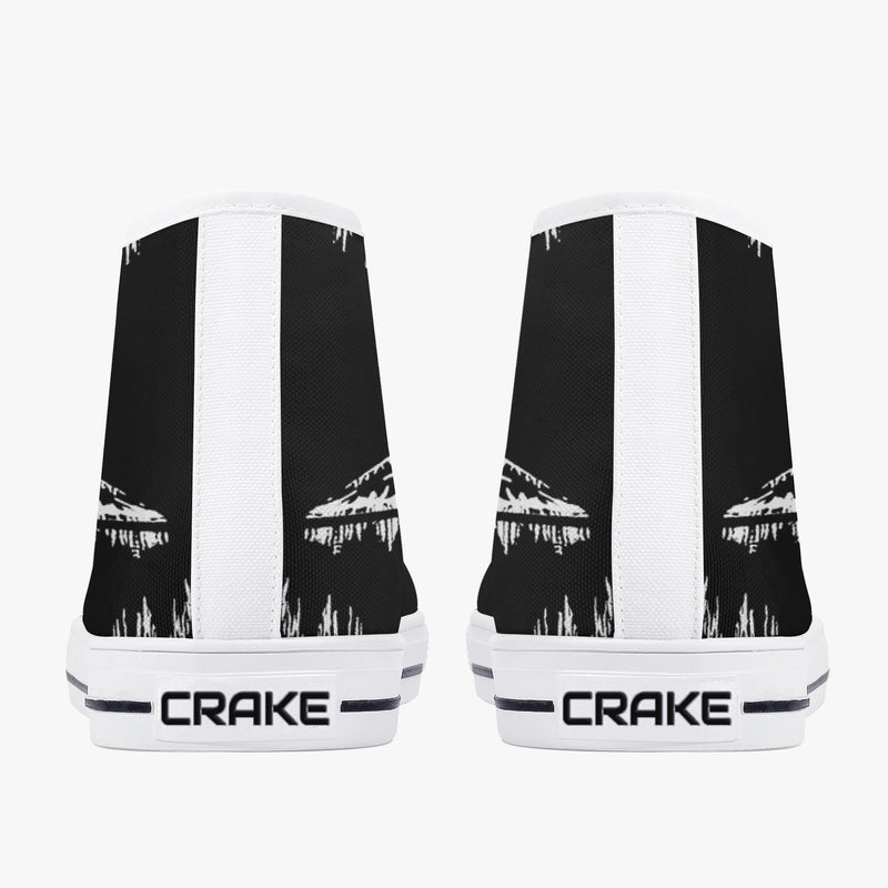 Crake High Top Voodoo laced custom prints canvas shoes at RM MYR289