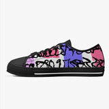 Crake Low Top Devilo laced custom prints canvas shoes at RM MYR289