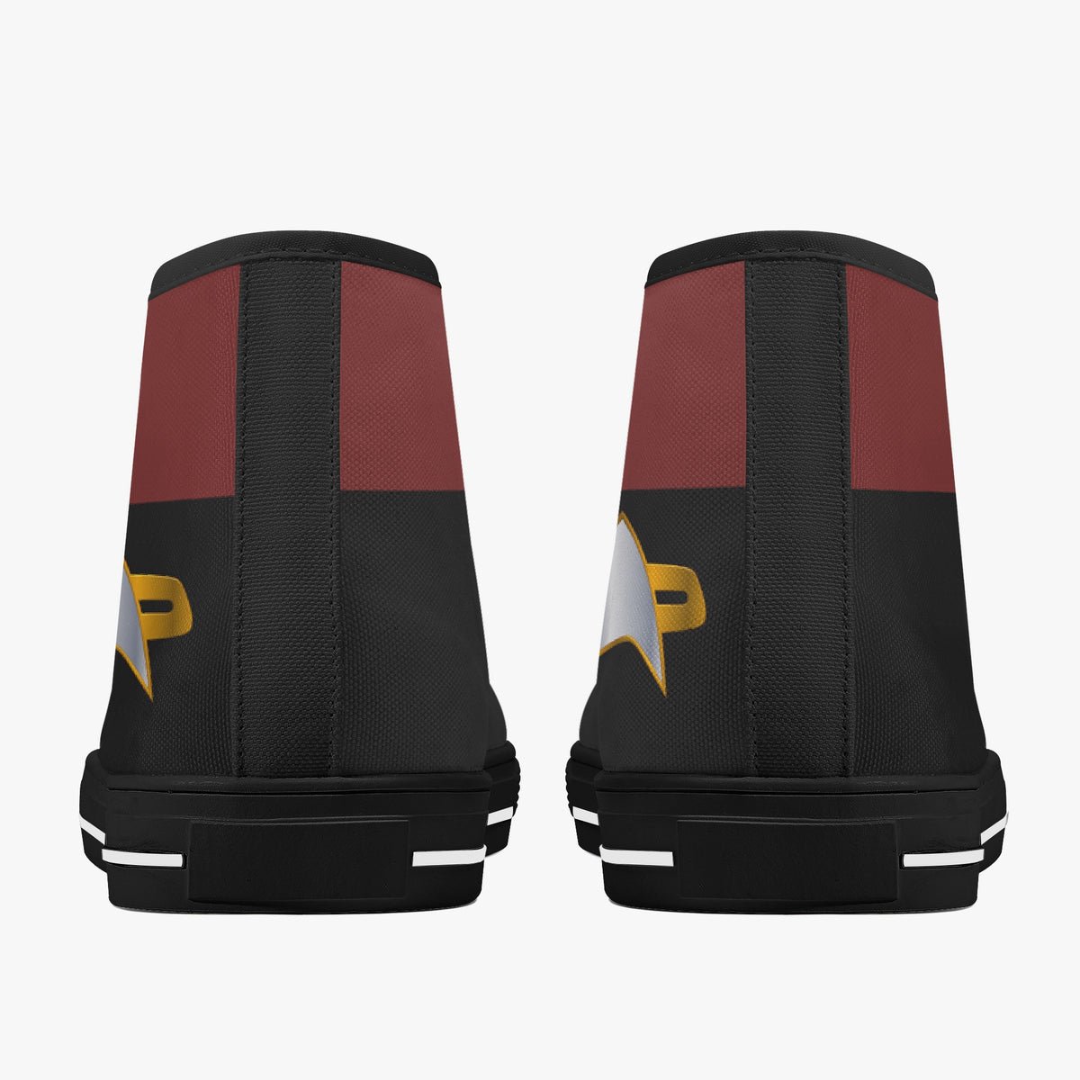 Crake High Top The Locker 2 laced custom prints canvas shoes