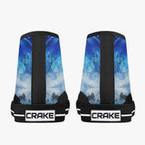 Crake High Top Night Wolves laced custom prints canvas shoes at RM MYR289