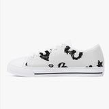 Crake Low Top Star and Love Graffiti laced custom prints canvas shoes at RM MYR289