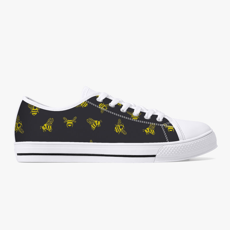 Crake Low Top Bees laced custom prints canvas shoes at RM MYR289