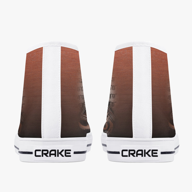 Crake High Top Suns laced custom prints canvas shoes at RM MYR289