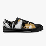 Crake Low Top Kuso laced custom prints canvas shoes at RM MYR289