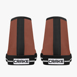 Crake High Top Brunette laced high top plain color canvas shoes at RM MYR289