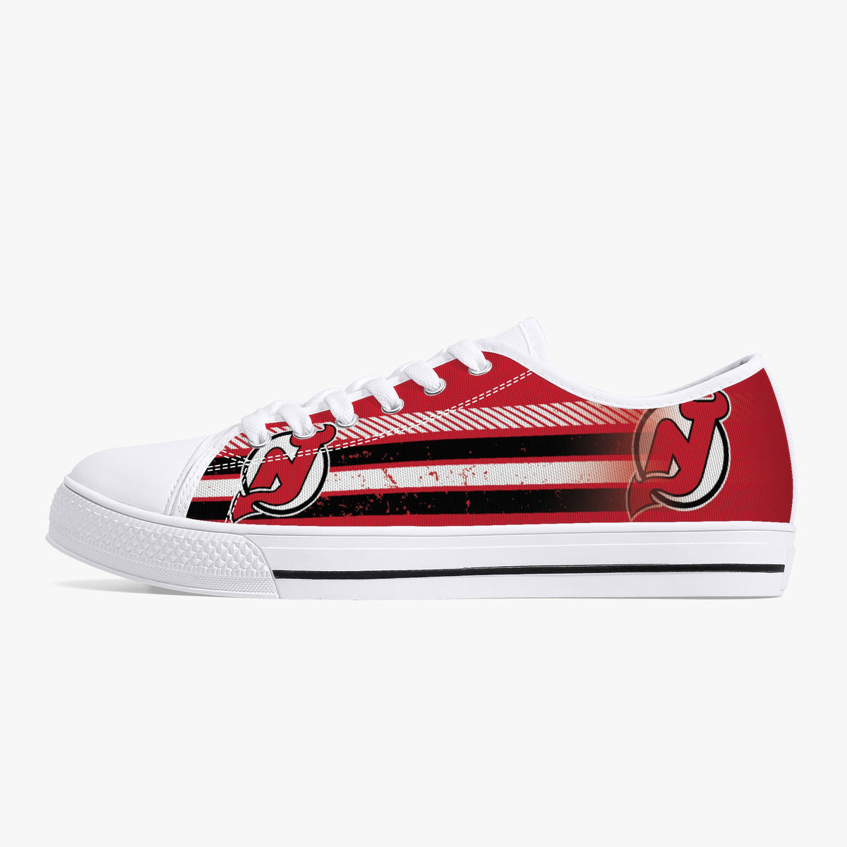 Crake Low Top The Gunnar laced custom prints canvas shoes