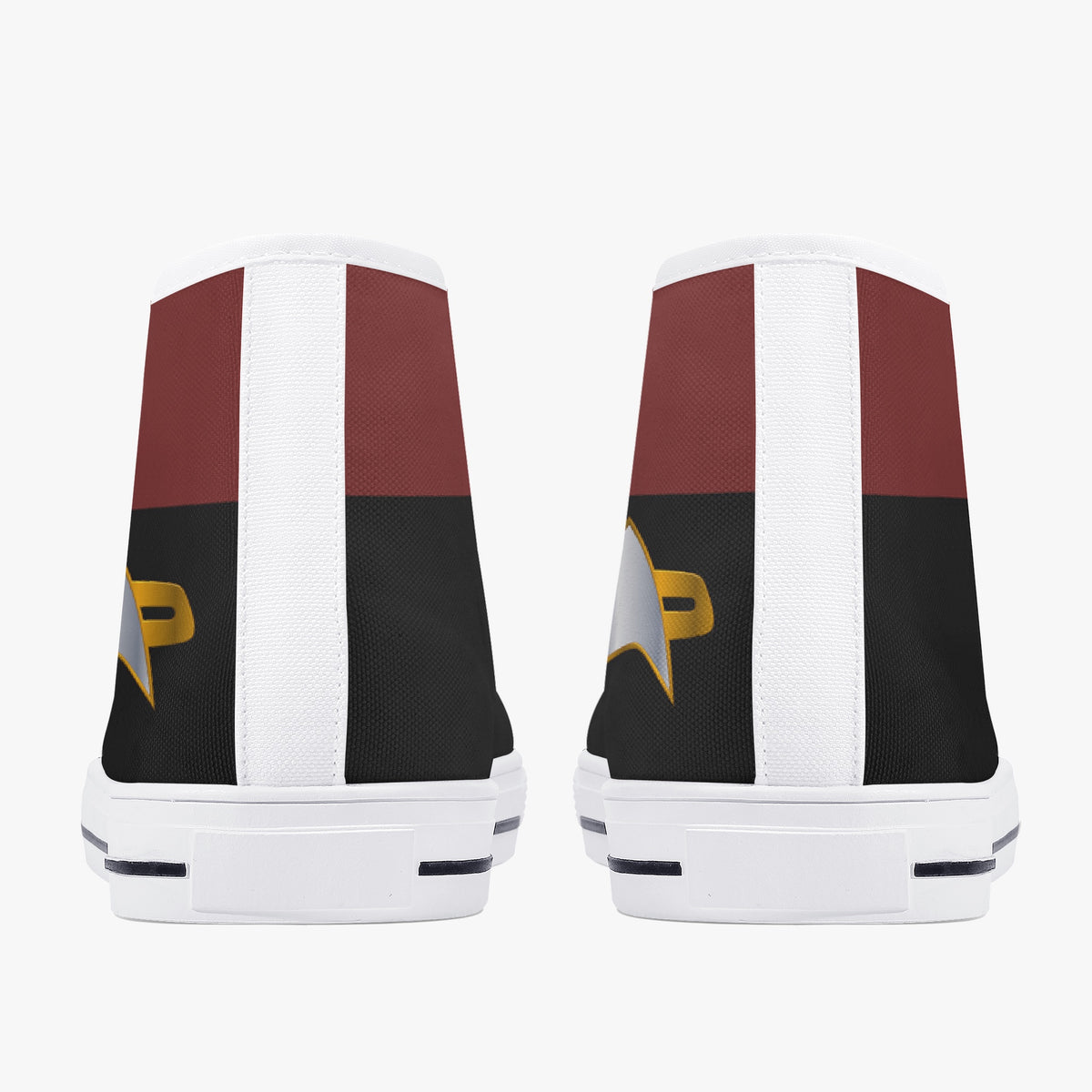 Crake High Top The Locker 2 laced custom prints canvas shoes