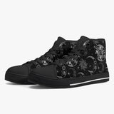 Crake High Top Sun and Moon laced custom prints canvas shoes at RM MYR289
