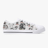 Crake Low Top Unicorns laced custom prints canvas shoes at RM MYR289