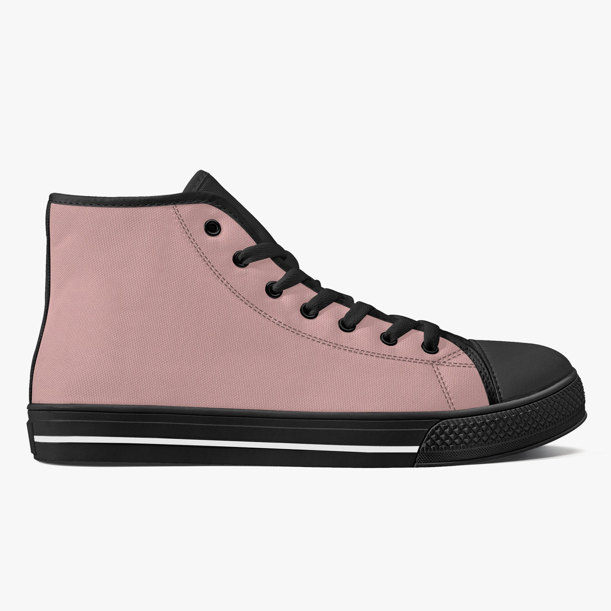 Crake High Top Lips laced custom prints canvas shoes