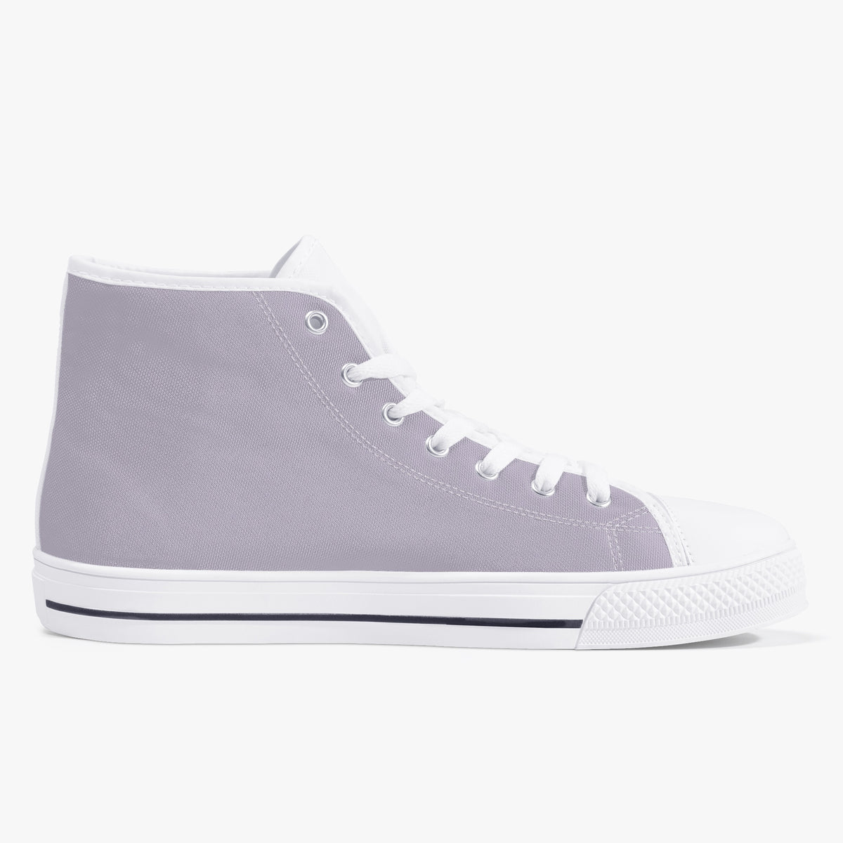 Crake High Top Cloud laced high top plain color canvas shoes