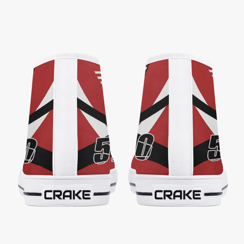 Crake High Top The 5150 laced custom prints canvas shoes at RM MYR289