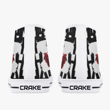 Crake High Top The Clown laced custom prints canvas shoes at RM MYR289