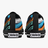 Crake Low Top Blackhole laced custom prints canvas shoes at RM MYR289