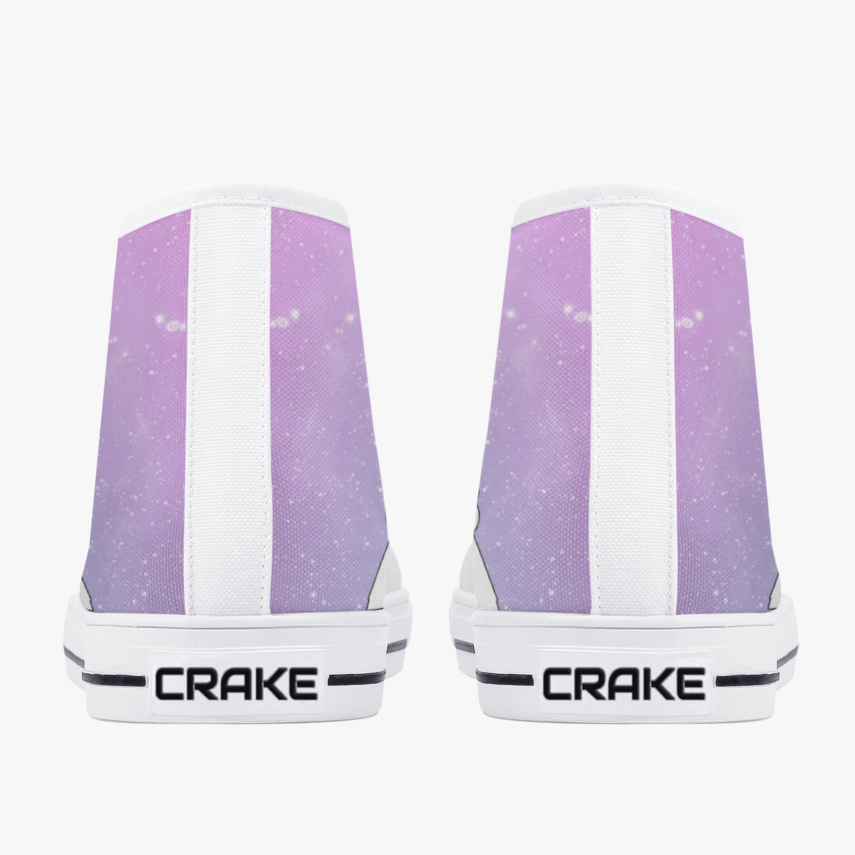 Crake High Top Alpaca laced custom prints canvas shoes