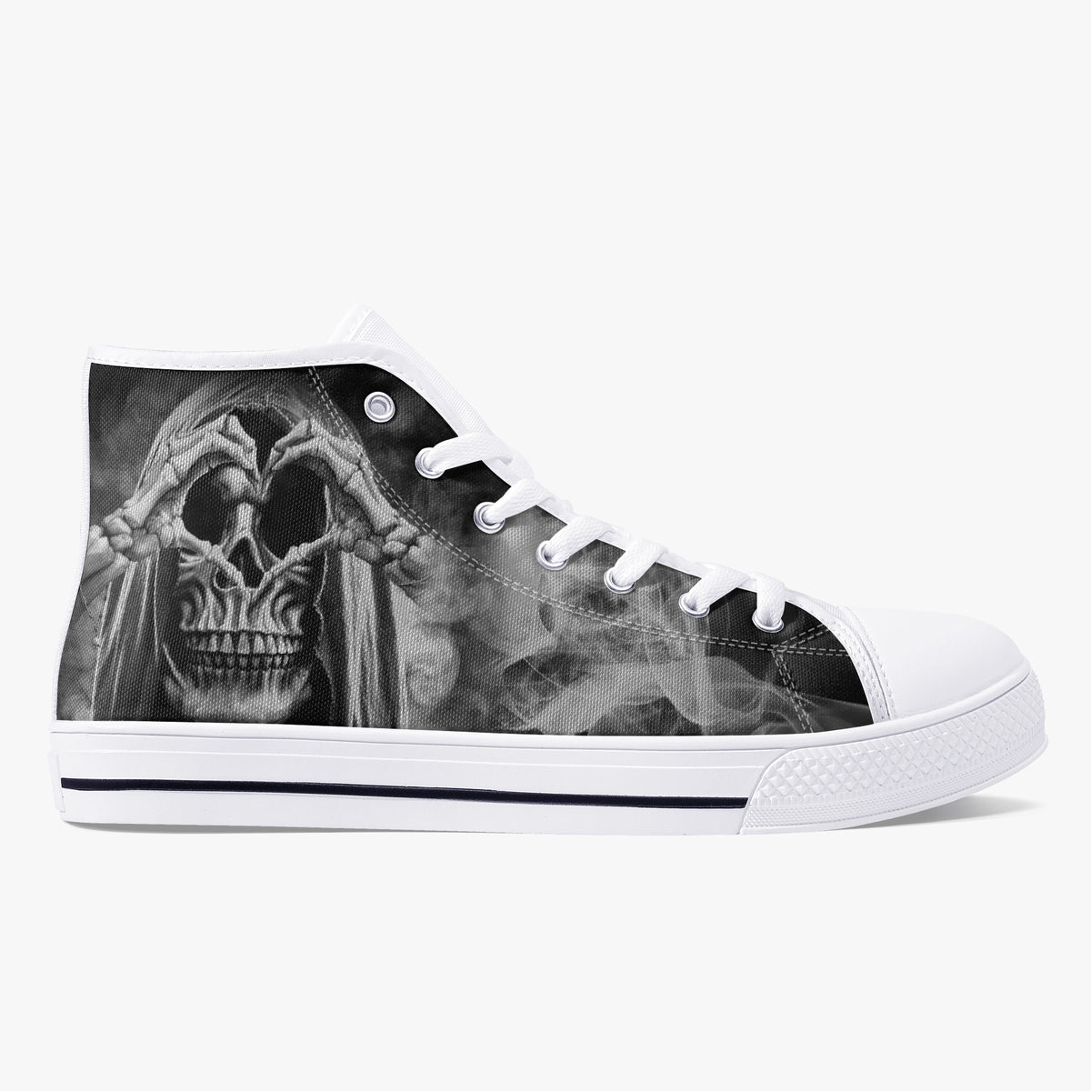 Crake High Top Dark Lord laced custom prints canvas shoes